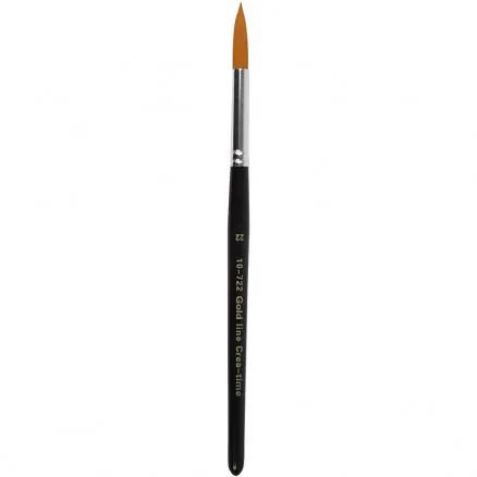 Gold Line Penslar, L: 21 cm, B: 8 mm, rund, 6 st./6 pk.