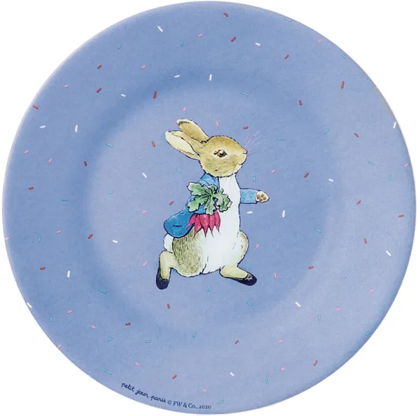 Peter Kanin, blå tallrik